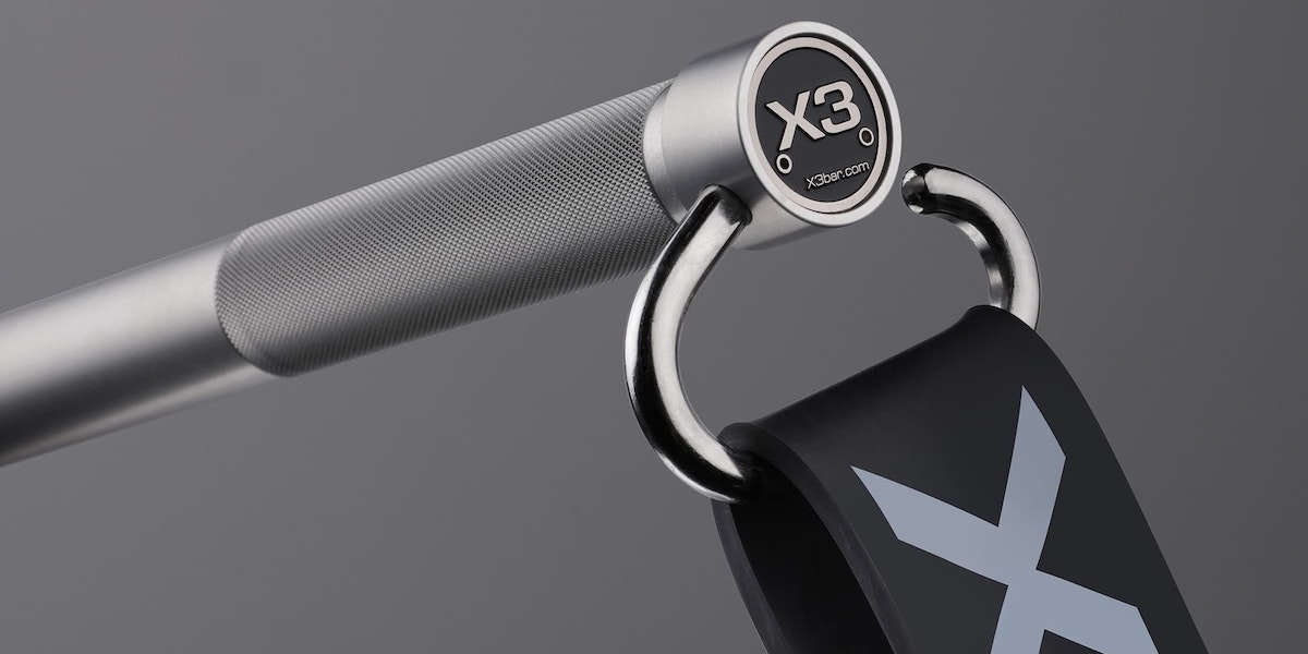 The X3 Bar variable resistance bar with black band