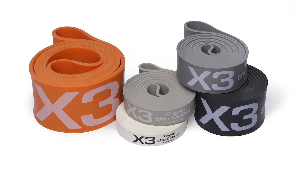 A set of X3 resistance booty bands