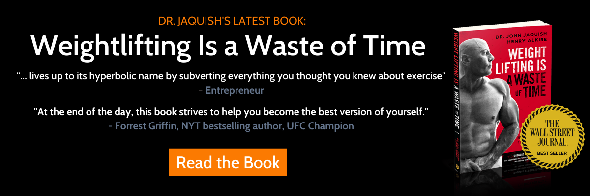 X3 banner featuring Dr. Jaquish's book