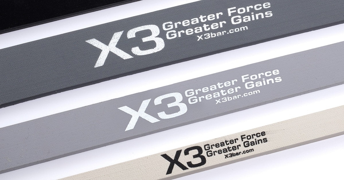 X3 paraforce bands flat