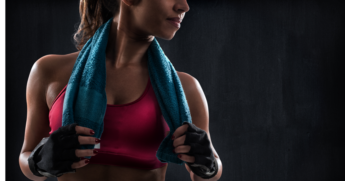 Woman working out
