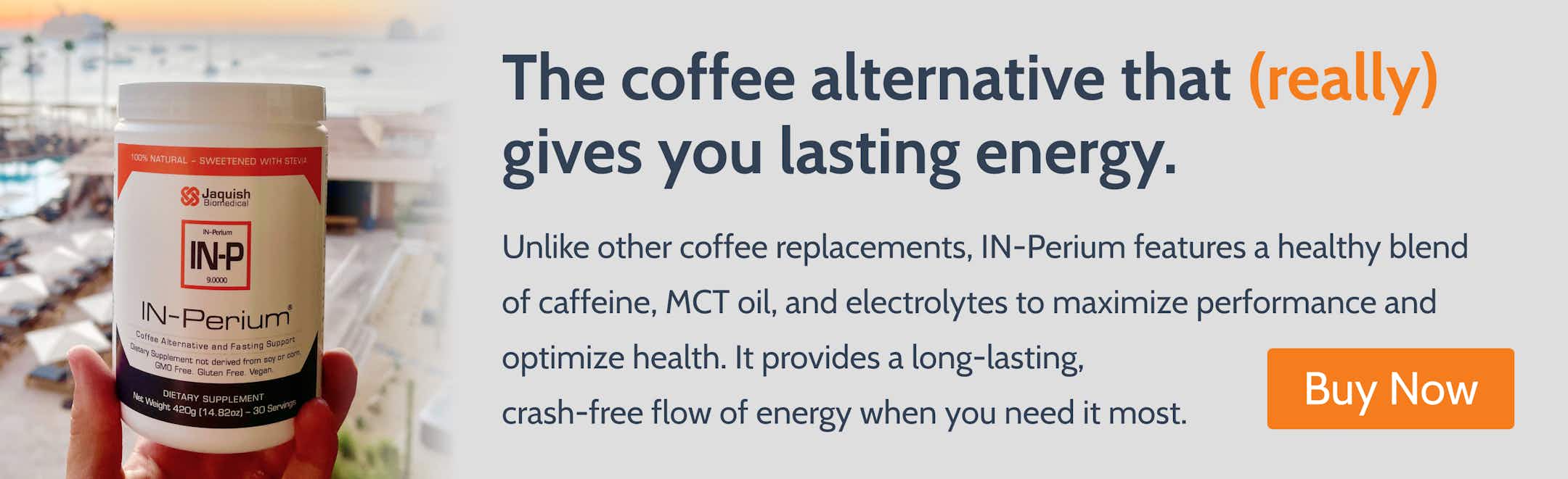 Alternative that gives lasting energy banner