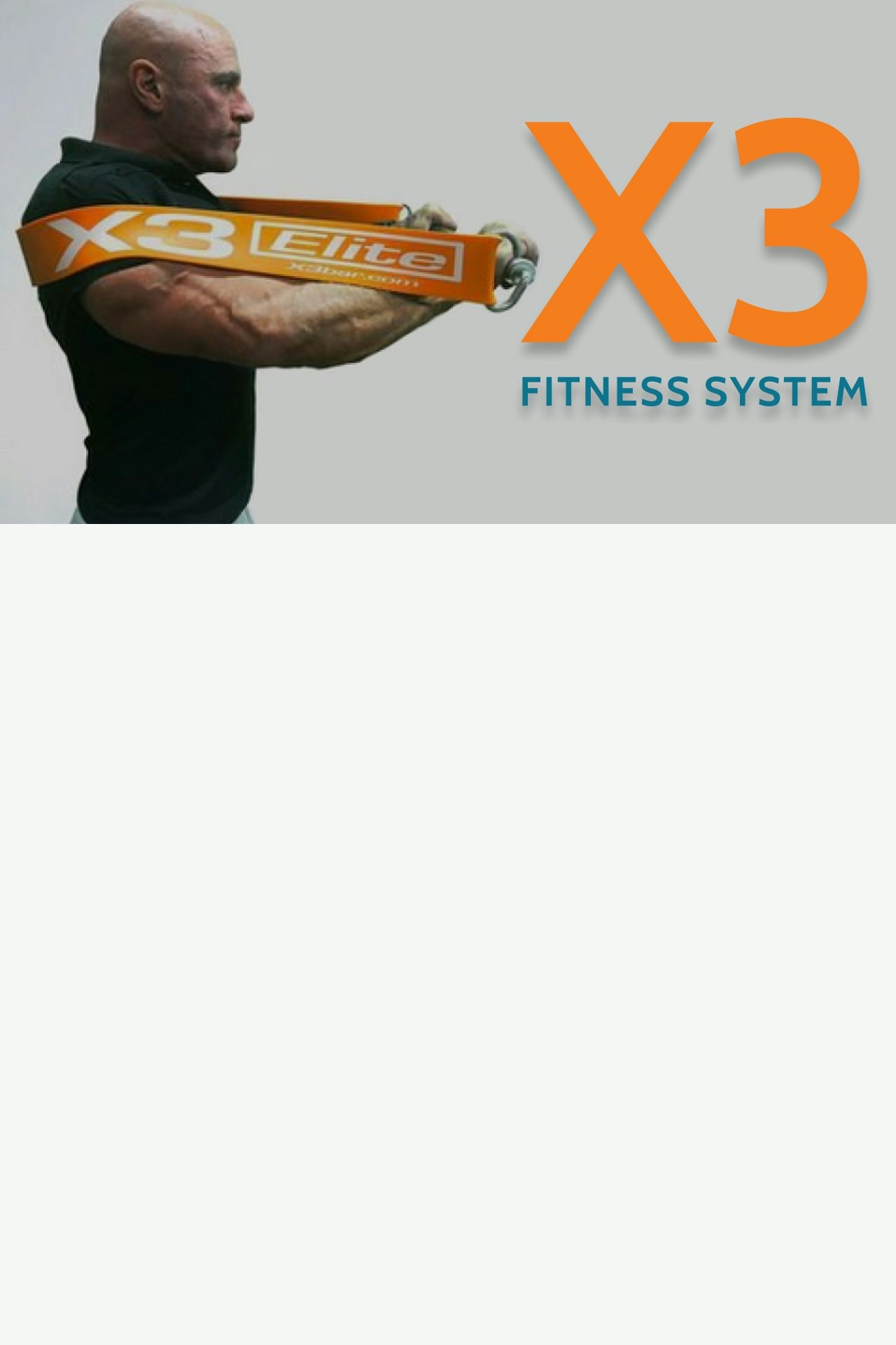 Doctor Jaquish doing bicep curls with X3 Bar