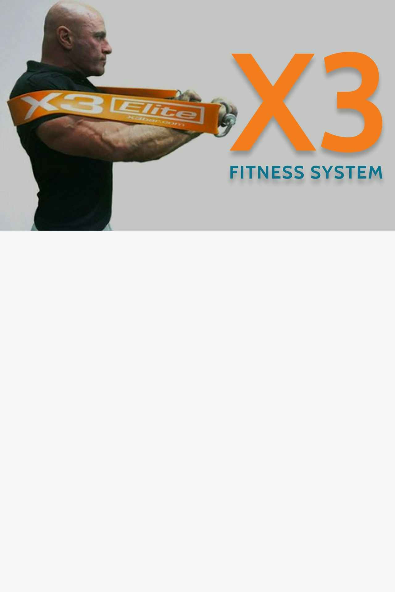 Doctor Jaquish doing bicep curls with X3 Bar