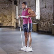 Bicep Curl Using X3 bar resistance band workout system