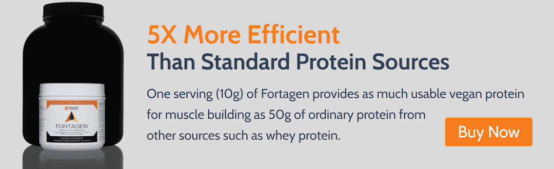 5x more efficient than standard protein sources