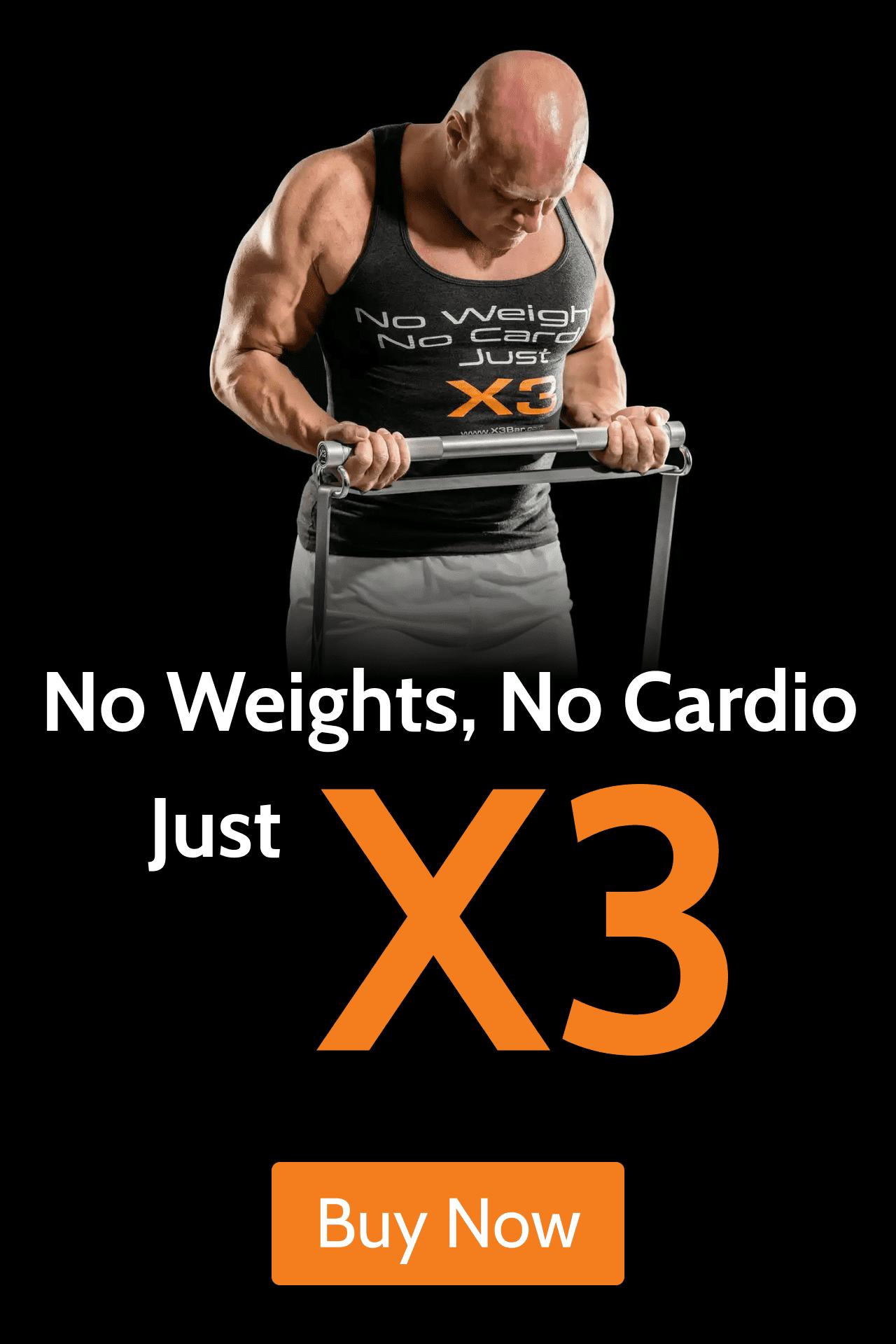 With X3, you train with greater force to trigger Greater Gains