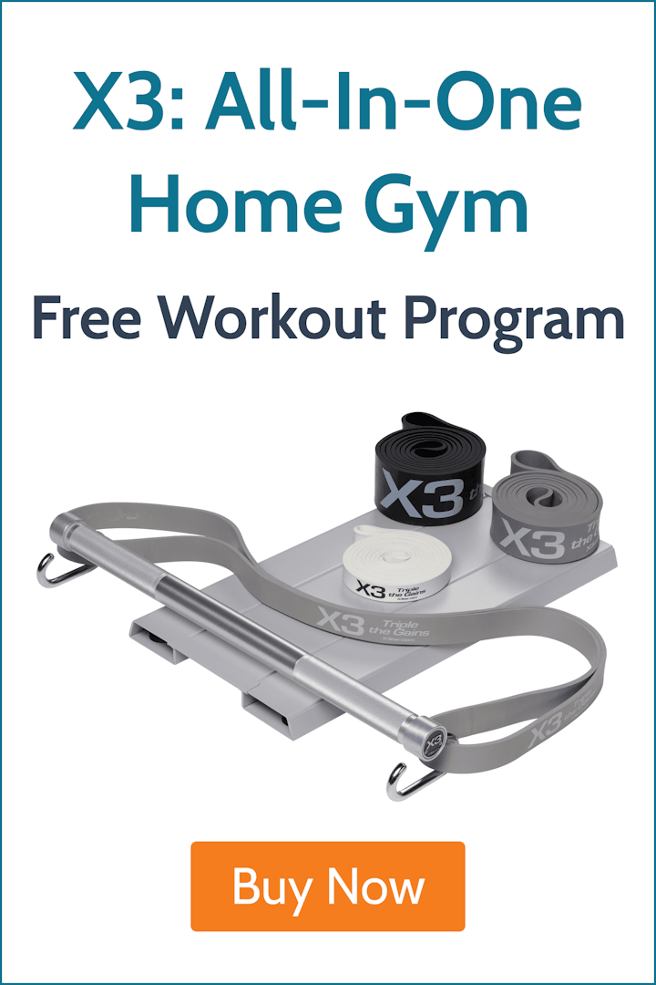 A portable, all-in-one home gym system