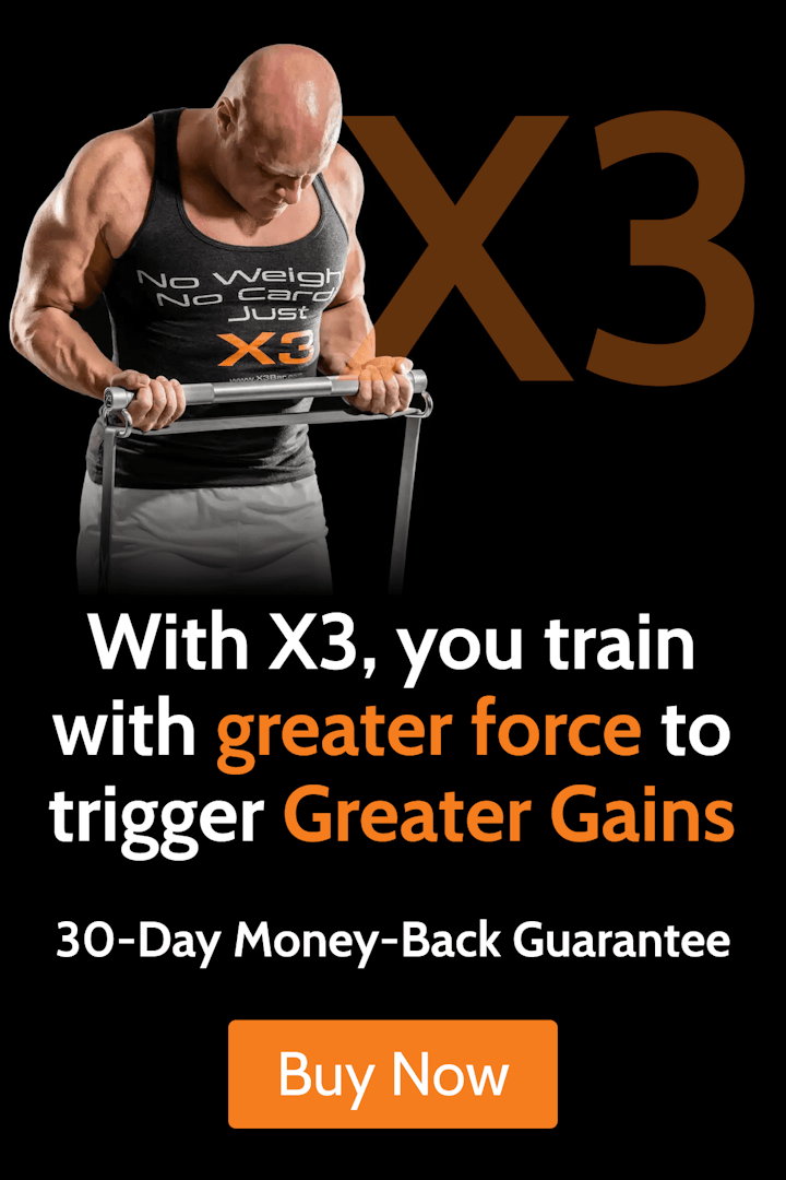 With X3, you train with Greater Force to trigger Greater Gains