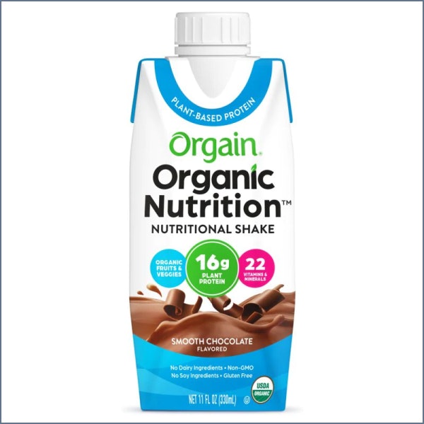 Orgain Organic Vegan Plant-Based Nutritional Shake