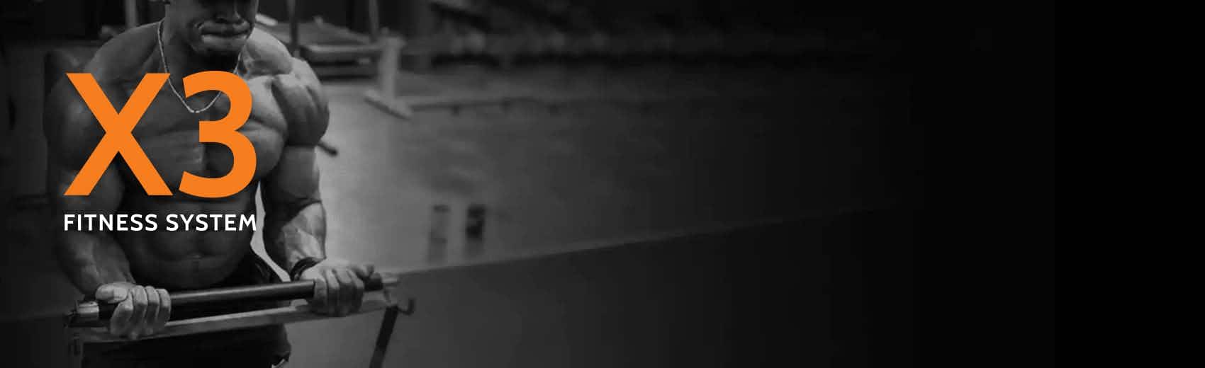 Man doing bicep curls in black and white