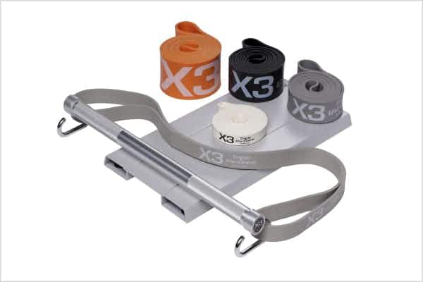 X3 Bar with resistance bands