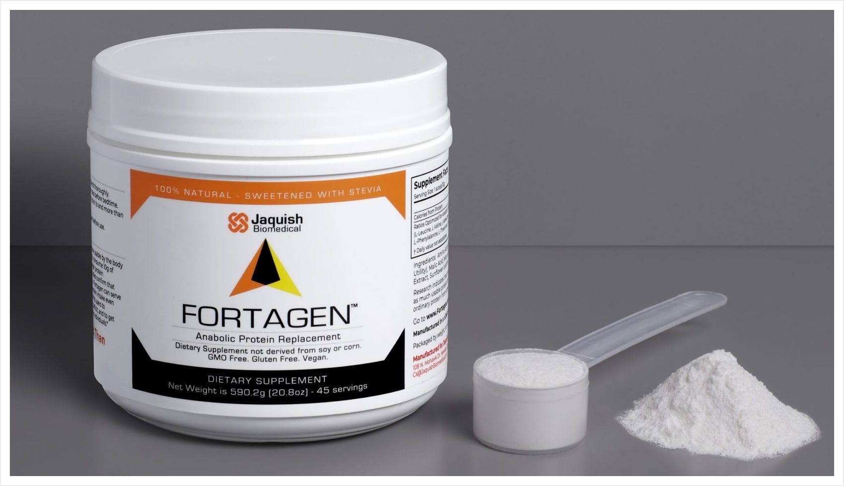 Fortagen with scoop