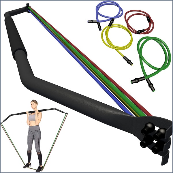 The Best Resistance Band Bar for Building Strength Losing Weight