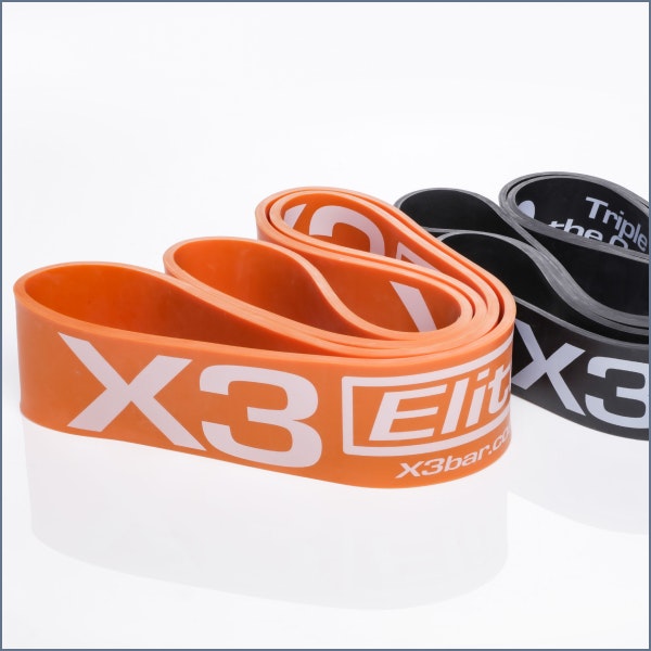 X3 black and orange bands