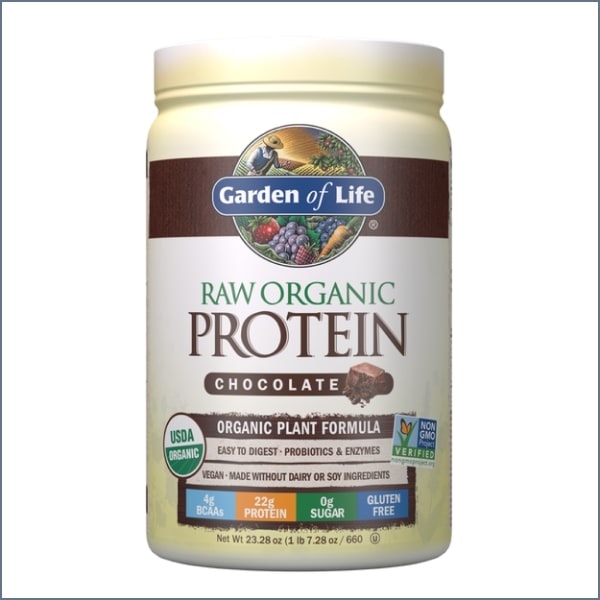 Garden of Life Organic Plant-Based Protein Powder