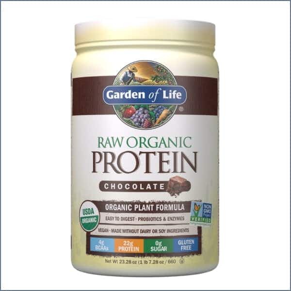 Garden of Life Organic Plant-Based Protein Powder