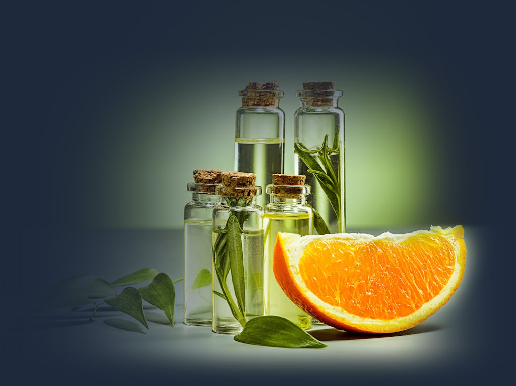 Oranges oil orange