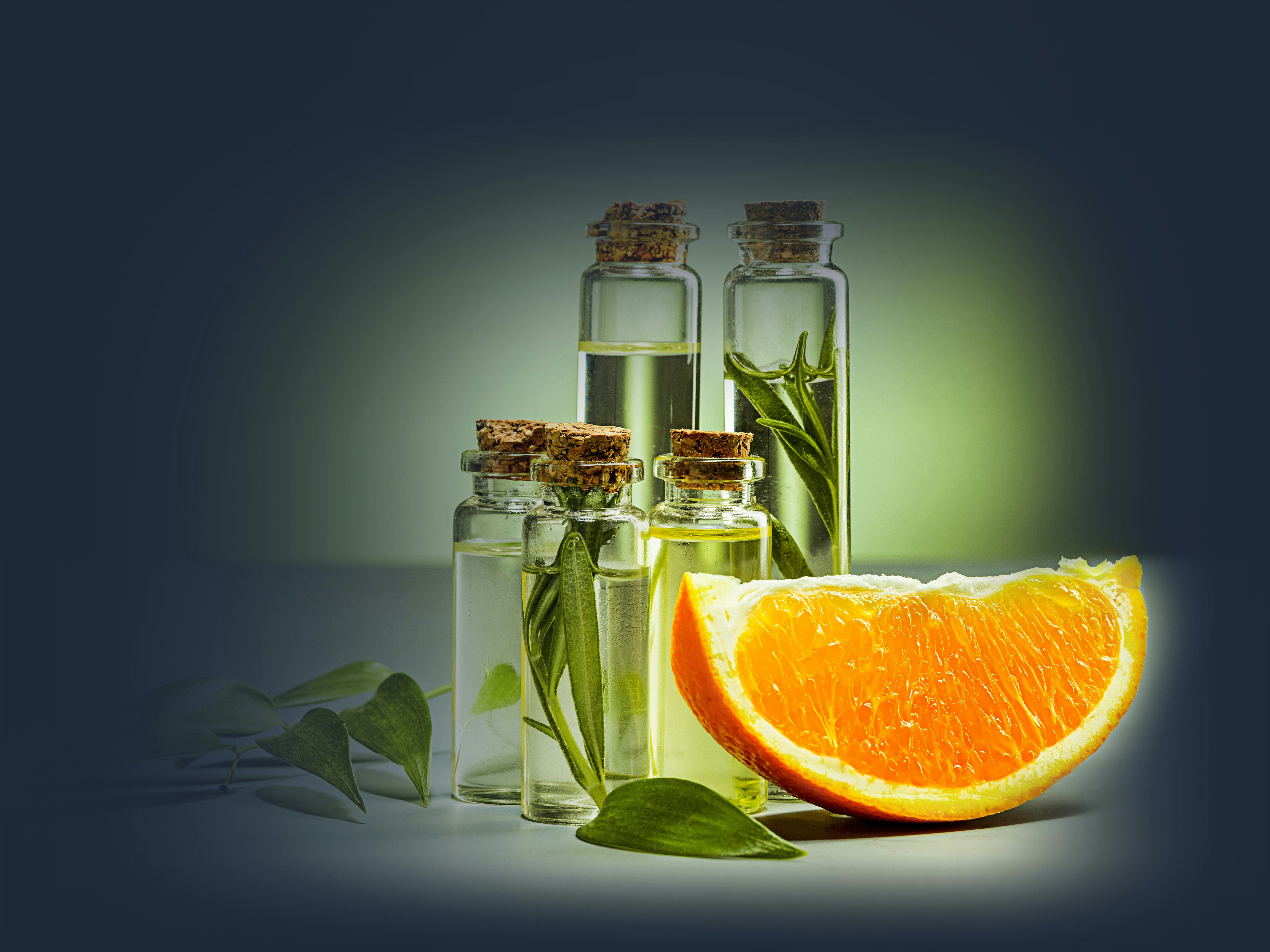 Oranges oil orange