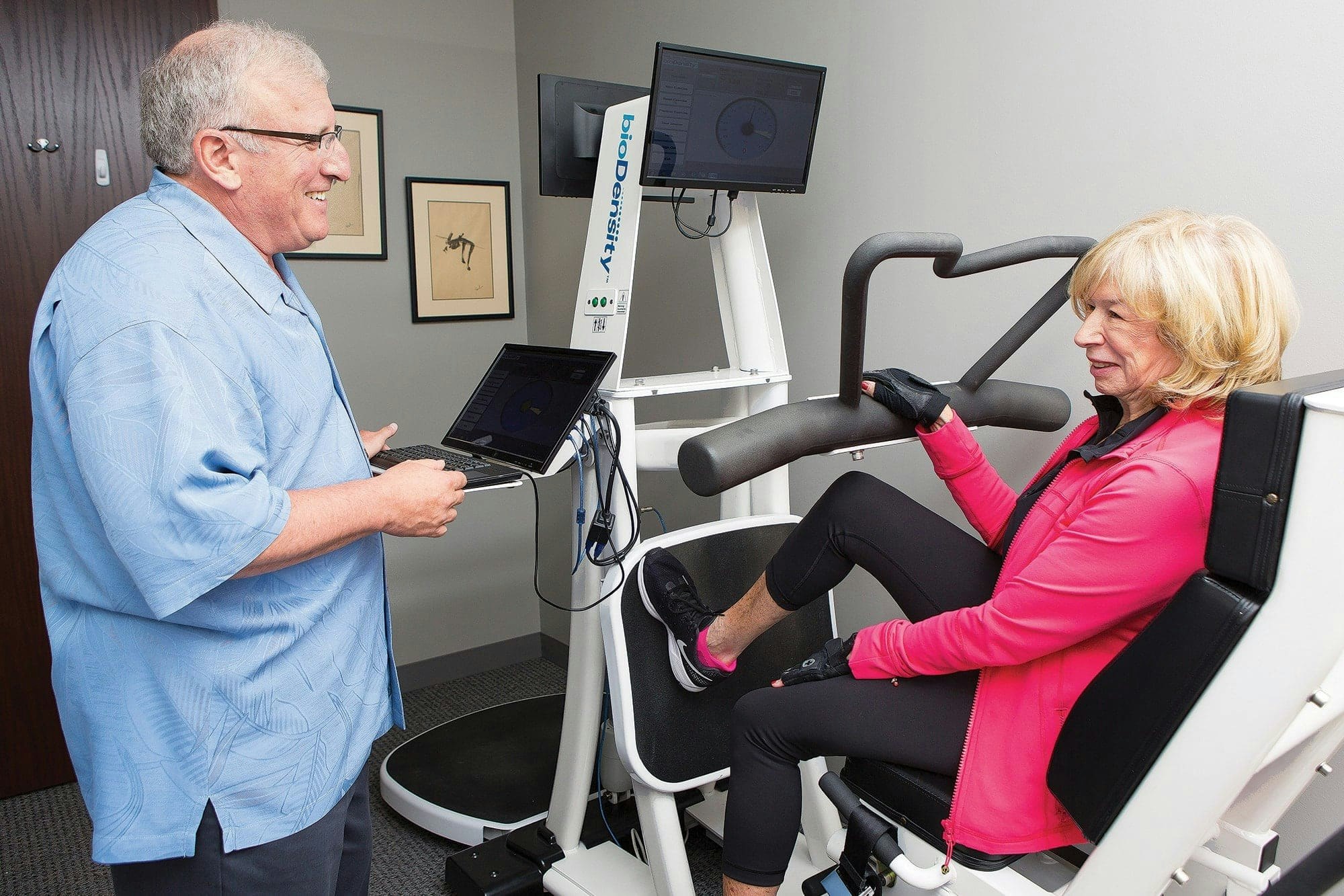 Can this exercise machine reverse osteoporosis?