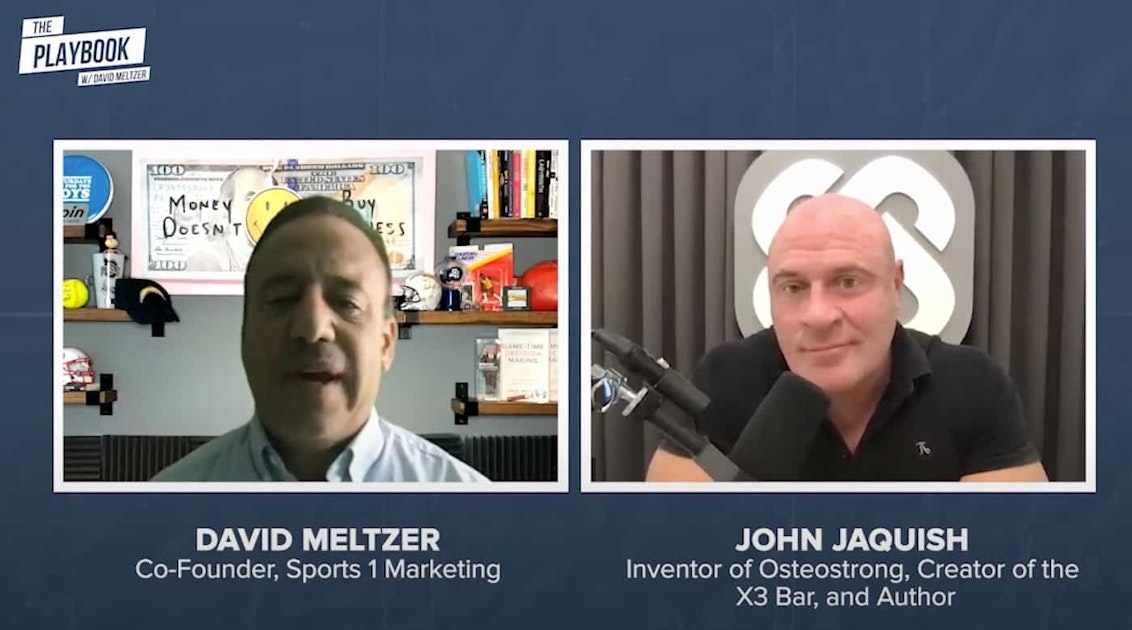 John Jaquish: Inventor of Osteostrong | The Playbook With David Meltzer