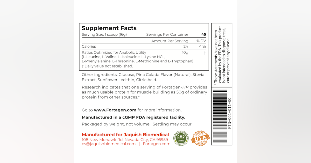 FortagenHP Products Jaquish Biomedical fortagenhp-products-jaquish-biomedical