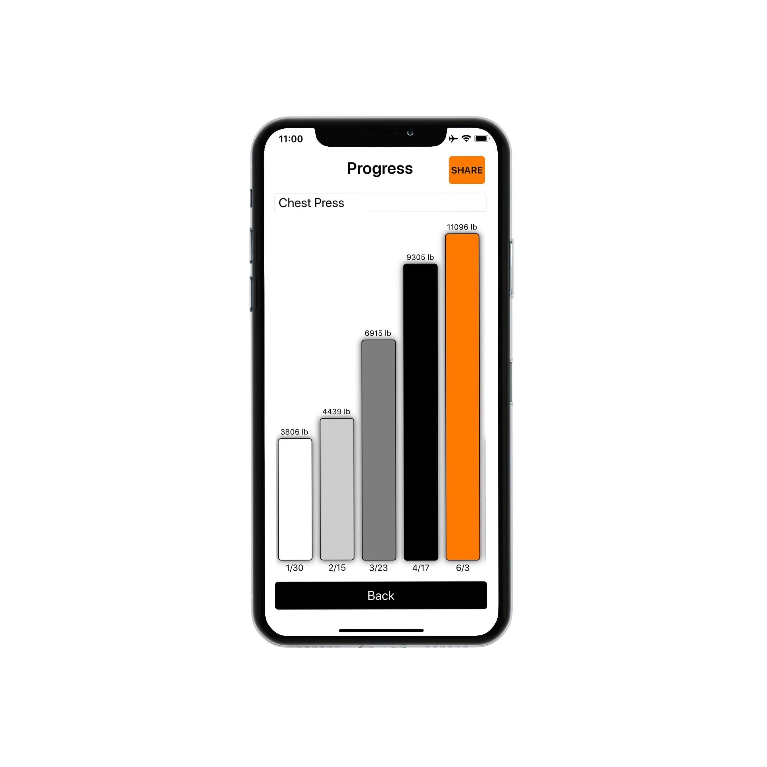 X3 Bar Workout Tracker App
