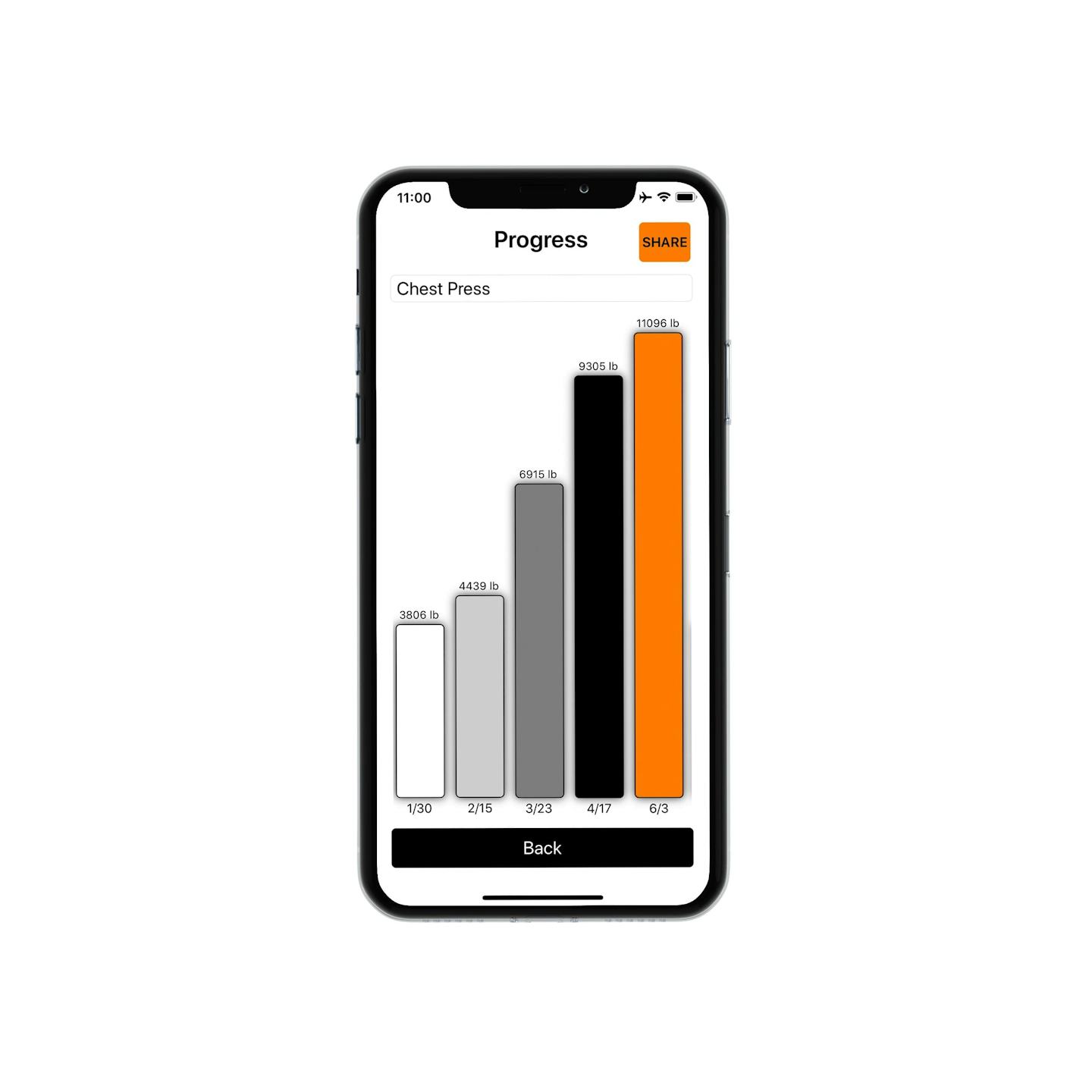 X3 Bar Workout Tracker App